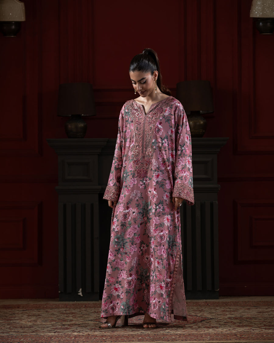 Gulalai — Raw Silk Kaftan & Pants