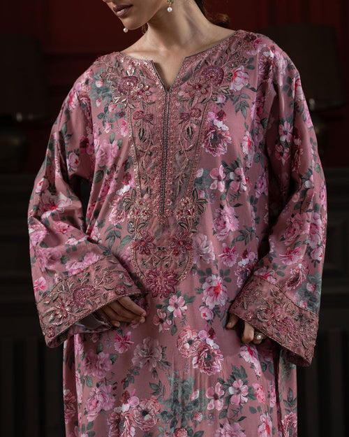 Gulalai — Raw Silk Kaftan & Pants